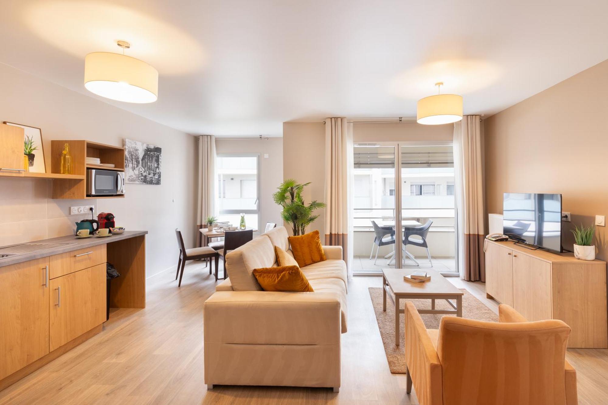 Zenao Appart'Hotels Montreuil Montreuil  Rum bild